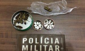 Em blitz, Polícia Militar apreende veículos e drogas