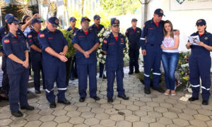 Cão dos Bombeiros morto em Morro da Fumaça é cremado