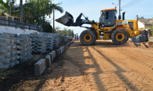 Obras de pavimentação avançam em Morro da Fumaça