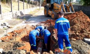 Rompimento da rede principal deixa Morro da Fumaça sem abastecimento de água