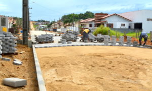 Acesso à unidade de saúde é pavimentado