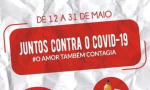 Corpo de Bombeiros promove campanha solidária em virtude do Coronavírus