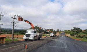 Cermoful Energia conclui implantação de novas redes e postes na SC-442