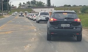 Movimento intenso na volta do Balneário Esplanada