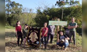 Leo Clube de Morro da Fumaça adota área verde no Bairro Maccari