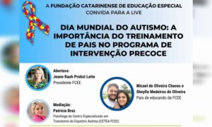 Dia Mundial do Autismo: Live de treinamento de pais acontece na segunda-feira