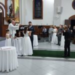 Casais realizam o sonho do casamento na Paróquia São Roque