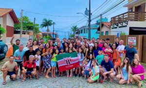 Elenco e familiares do Master do Rui Barbosa realizam confraternização