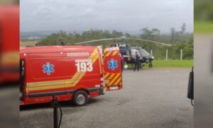 Bombeiros de Morro da Fumaça atendem ocorrência com morte em Içara