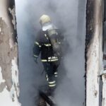 Casa é atingida por incêndio no centro de Morro da Fumaça