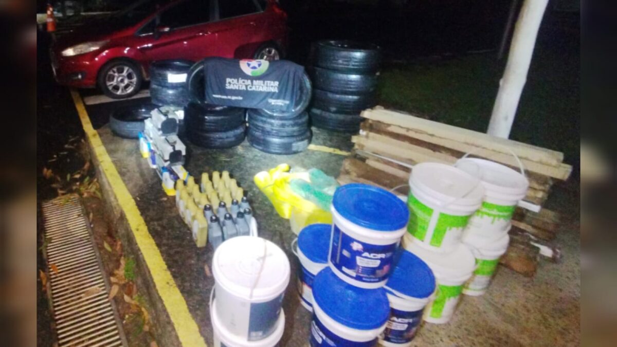 Objetos furtados em Morro da Fumaça são recuperados pela Polícia Militar