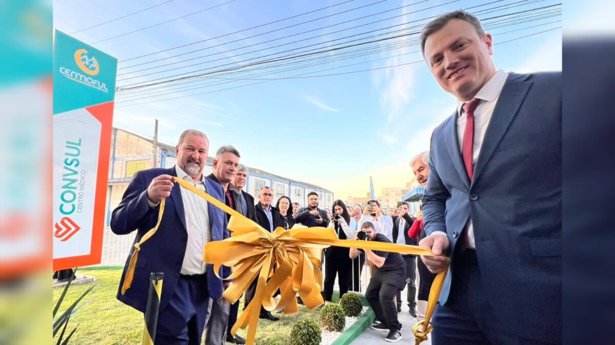 Nova sede do Centro Médico Convsul Clínica Cermoful é inaugurada em Morro da Fumaça