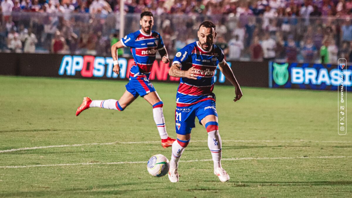 Moisés Vieira marca e vira maior artilheiro do Fortaleza na história da Copa do Nordeste