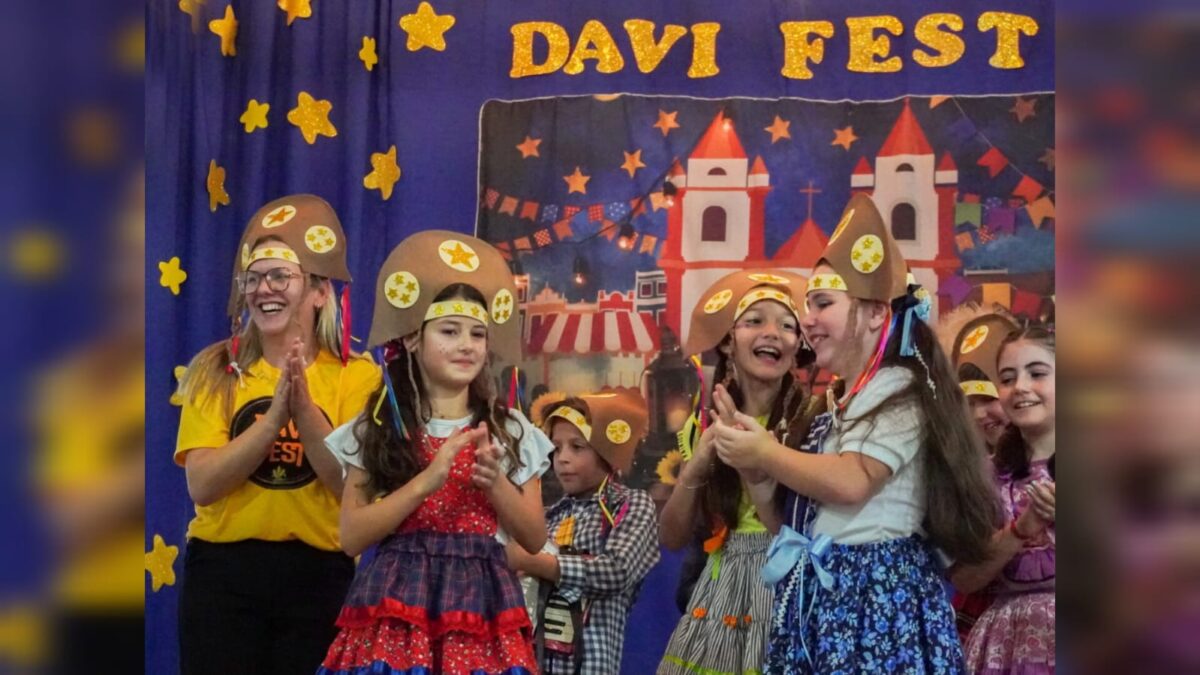 Famílias prestigiam Davi Fest