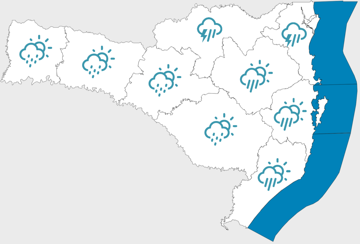 Confira a previsão do tempo para esta segunda-feira (29)