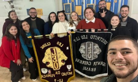 Nova diretoria do LEO Clube de Morro da Fumaça toma posse