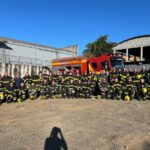 Bombeiros realizam treinamento de Resgate Veicular