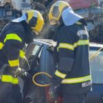 Bombeiros realizam treinamento de Resgate Veicular