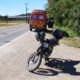 Bombeiros de Morro da Fumaça socorrem motociclista que colidiu com caminhão