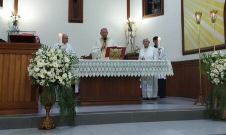 Santa Missa com Bispo Dom Jacinto marca dia de São Roque e Nossa Senhora da Glória