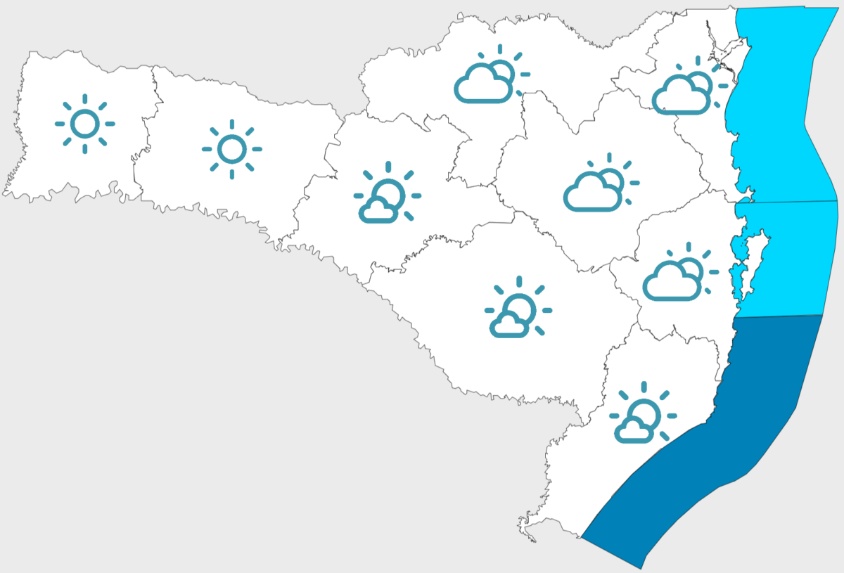 Confira a previsão do tempo para esta quarta-feira (21)