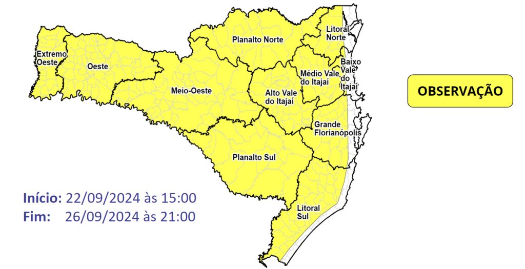 Calor intenso entre a tarde deste domingo (22) e a quinta-feira (26)