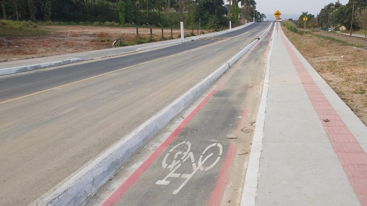 Extensão da Avenida Inocente Pagnan beneficia ciclistas