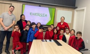 Alunos do Centro Educacional Davi aprendem sobre o uso consciente de energia elétrica