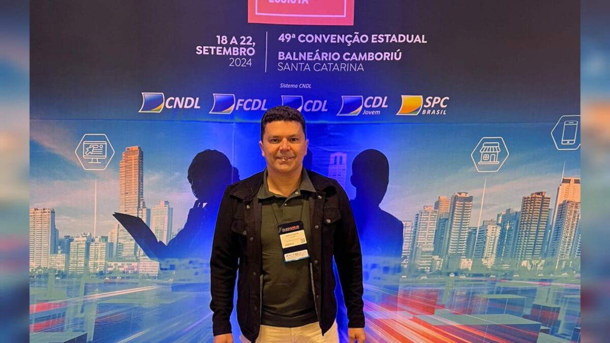 Presidente da CDL de Morro da Fumaça participa da convenção Omnivarejo 2024