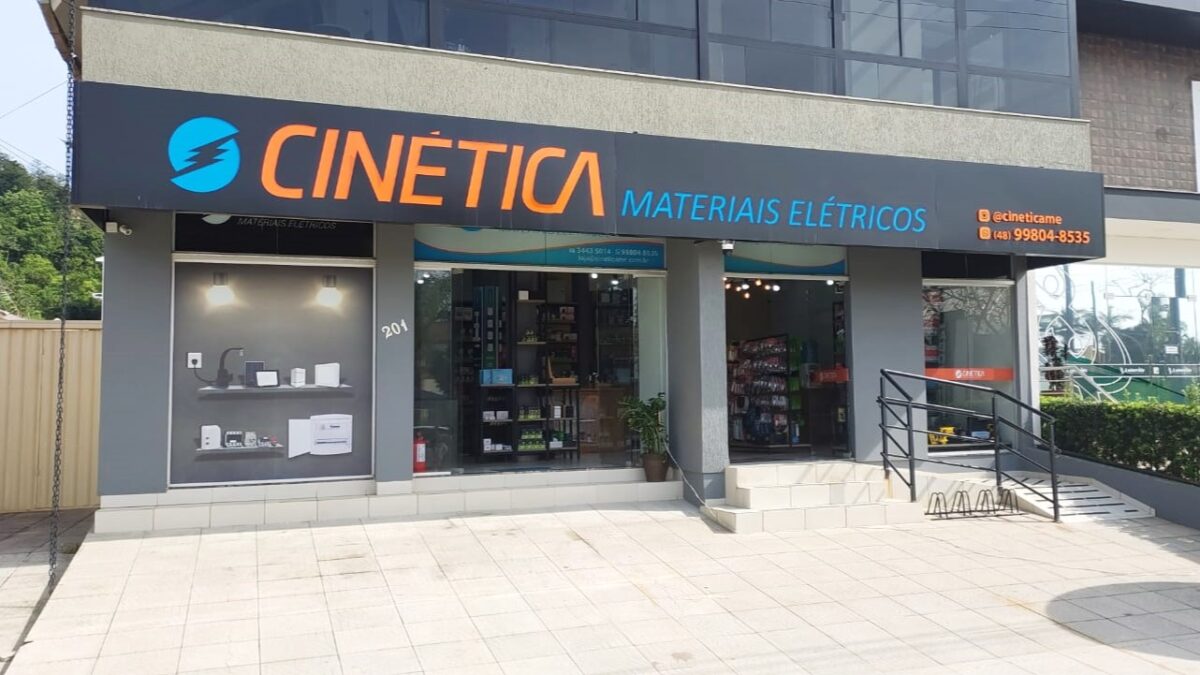 Reinauguração da loja Cinética Materiais Elétricos traz modernização e visibilidade