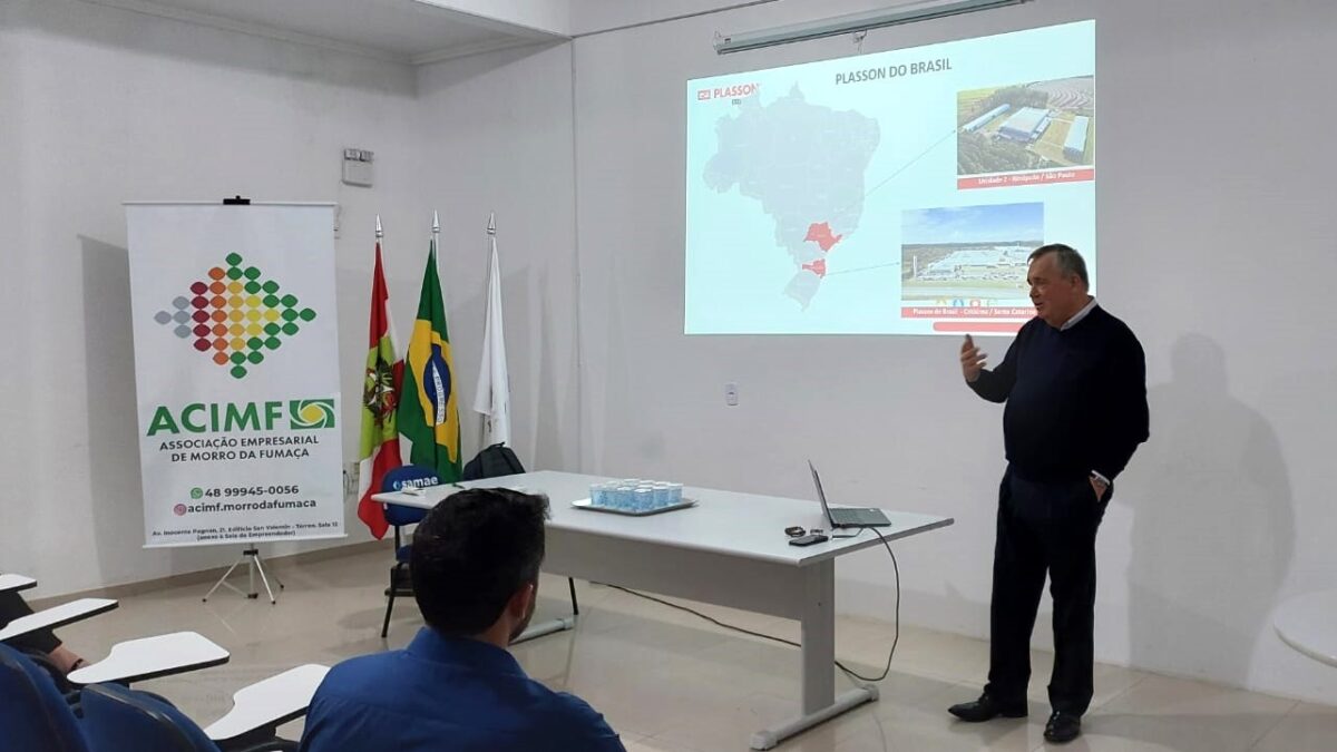 Franke Hobold compartilha experiência e visão estratégica em palestra da Acimf