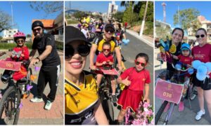 Centro Educacional Davi comemora Dia da Família com passeio ciclístico