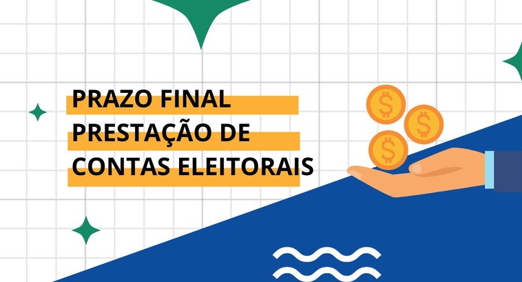 Contas relativas ao 1º turno das eleições devem ser prestadas até 5 de novembro