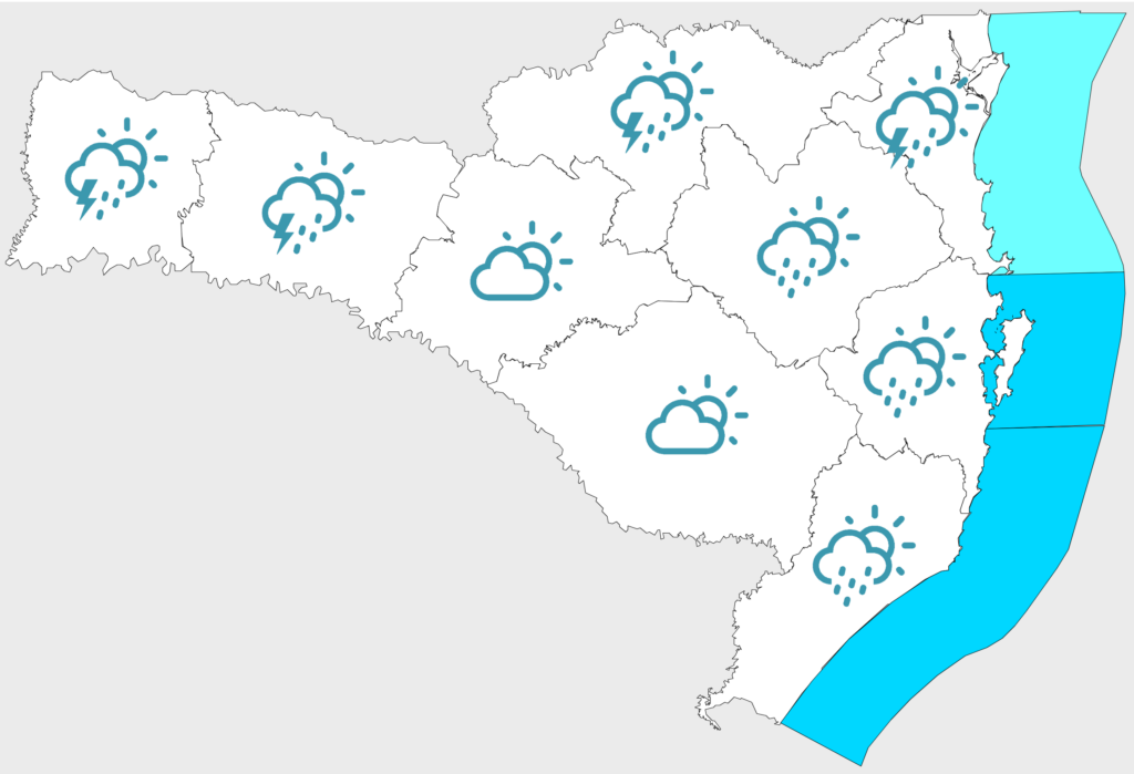 Confira a previsão do tempo para esta quarta-feira (16)