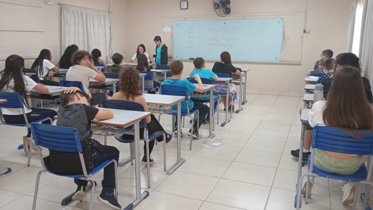 Estudantes de Morro da Fumaça participam da 2ª fase da Olimpíada Brasileira de Matemática