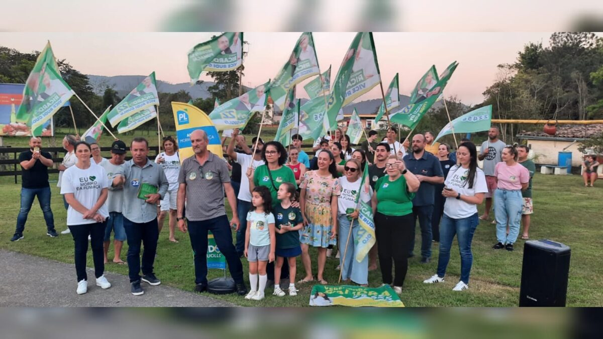 Ricardo Pacagnan e Rudi Guollo realizam caminhada em Estação Cocal