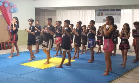 Centro de Convivência forma segunda turma de Muaythai