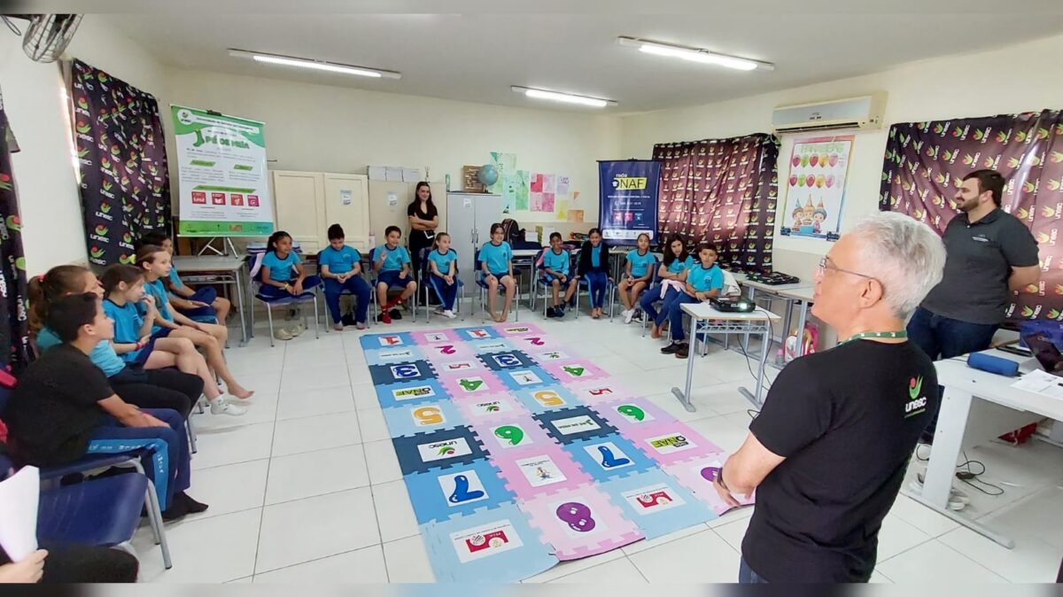 Projeto “Pé de Meia” promove Educação Financeira para alunos da Escola Zuleima Búrigo Guglielmi