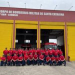 Bombeiro de Morro da Fumaça presente no último Treinamento Operacional do ano