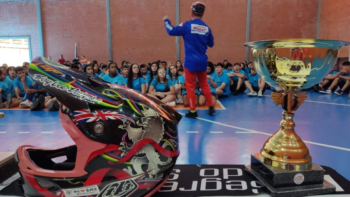 Marco Aurélio “Tocha” palestra na Escola Pietro Maccari