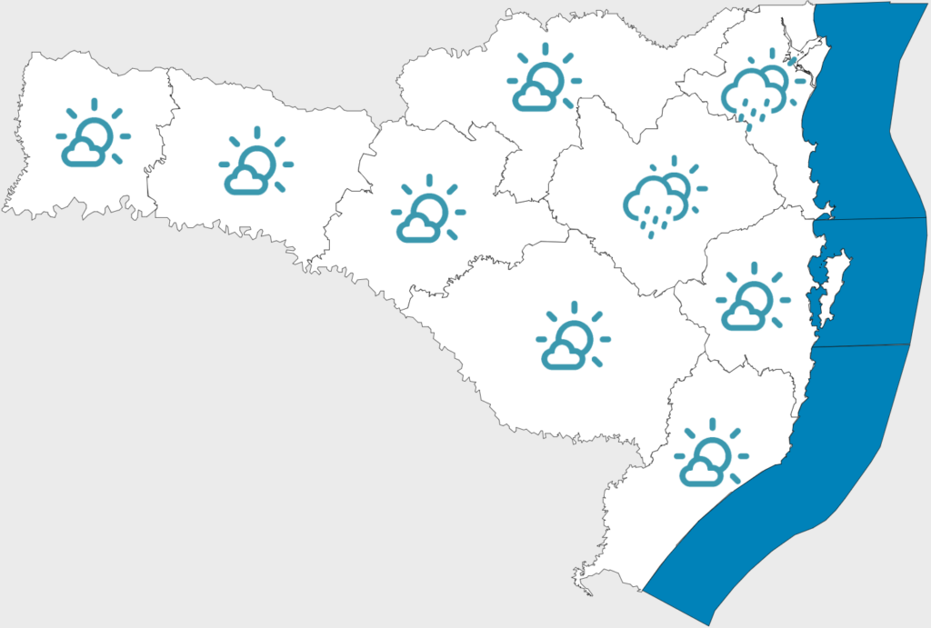 Confira a previsão do tempo para este sábado (12)