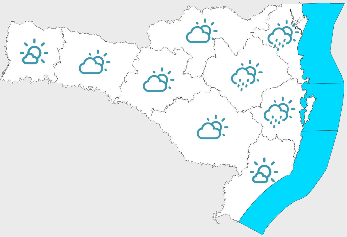 Confira a previsão do tempo para esta segunda-feira (21)