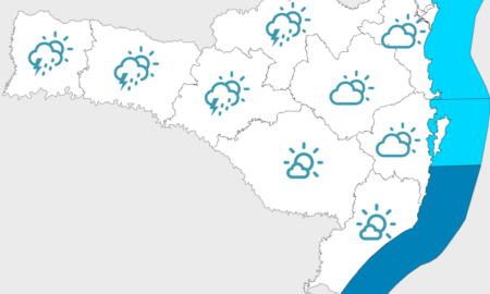 Confira a previsão do tempo para esta segunda-feira (28)