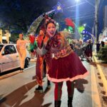 Atrações encantam público presente na abertura da Vila Natalina de Morro da Fumaça