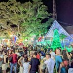 Atrações encantam público presente na abertura da Vila Natalina de Morro da Fumaça