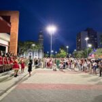 Atrações encantam público presente na abertura da Vila Natalina de Morro da Fumaça