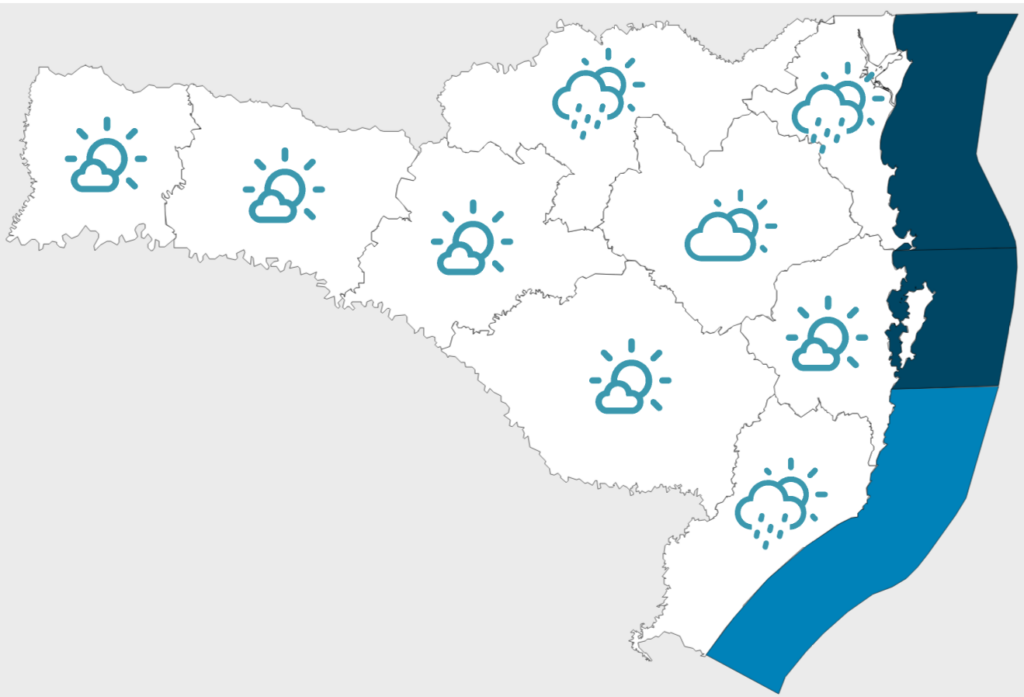 Confira a previsão do tempo para este sábado (9)