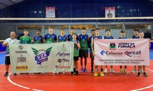 Equipe masculina sub-16 FME/Voa Vôlei de Morro da Fumaça participa da Taça Paraná 2024