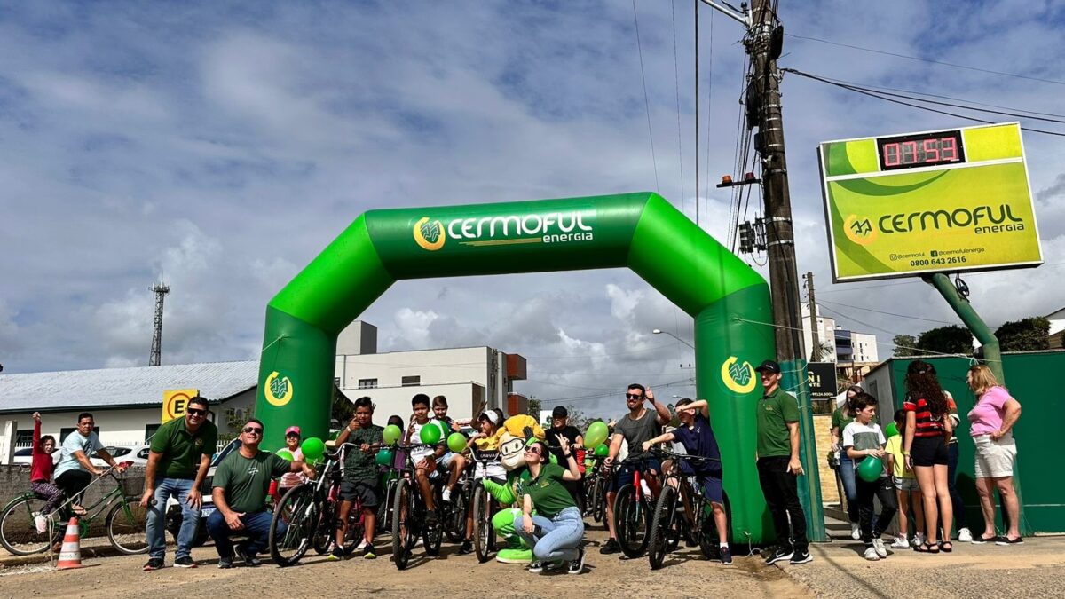 Esporte, lazer e integração marcam Passeio Ciclístico da Cermoful