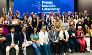 Professores, estudantes e startup incubada na Unesc são reconhecidos no Prêmio Catarinense de Inovação